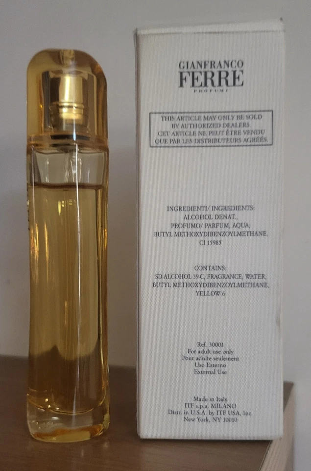 Profumo donna ESSENCE D'EAU Gianfranco Ferrè eau de parfum 25 ml Vintage - Immagine 3 di 4