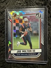 Panini 2024 Donruss Joe Milton III New England Patriots The Rookies TR-10