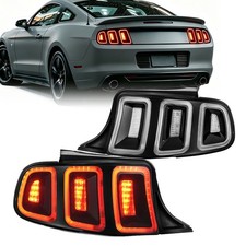 Full Led Wsequential Tail Lights Assembly For 2010-2014 Ford Mustang Lr Full Led Wsequential Tail Lights Assembly For 2010-2014 Ford Mustang Lr