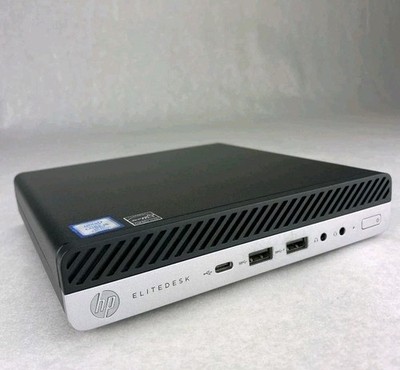 HP EliteDesk 800 G3 Mini PC i5-6500T 2.50 GHz 8GB DDR4 256SSD Win 11 Pro WiFi