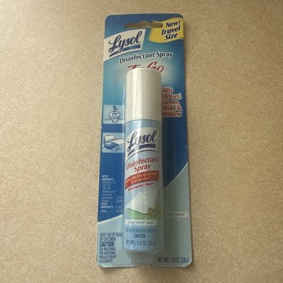 Lysol To Go Spray TRAVEL Size 1 oz - Kills Cold & Flu Viruses FREE SHIPPING