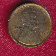 1909 VDB LINCOLN WHEAT CENT  CHOICE UNCIRCULATED RED BROWN  SHIPS FREE 