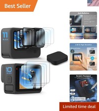 Anti-Fingerprint GoPro Screen Protectors - 10PCS Ultra Clear for Adventure Ready