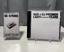 Nas  DJ Premier Light-Years CD AND Cassette Tape New Sealed Hip Hop Semi-Rare 
