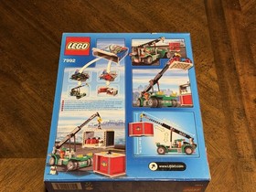 New LEGO City 7992 Container Stacker Shipyard Truck Pallet Harbor Dock Town