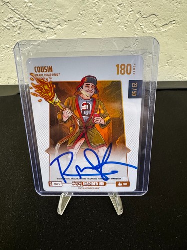 2026 Bo Jackson Battle Arena Cousin Randy Quiad Fire Inspire Ink Auto /50