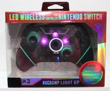Led Wireless Nintendo Switch Controller By Armor 3     (40510)