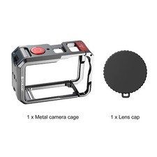 Metal Dual-Opening Extension Camera Protective Frame for DJI Osmo Action 6