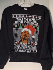 Snoop Dogg - Christmas Sweatshirt - Black/S/L...