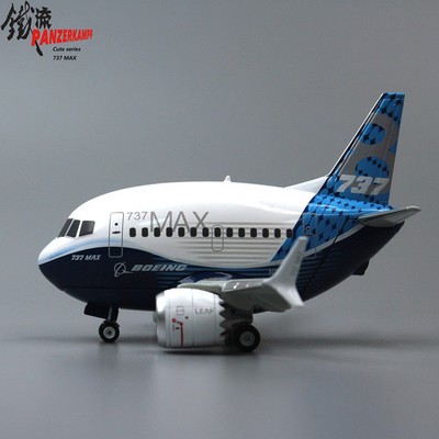 Boeing 737MAX Original Q-version Cute Series Aircraft 70104PA