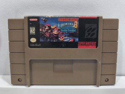 Donkey Kong Country 3 Dixie Kong's Double Trouble SNES Super Nintendo Authentic