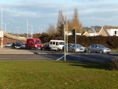 Photo A3 Poole : Fleets Corner - Fleetsbridge Intersection Poole/SZ0191 c2010