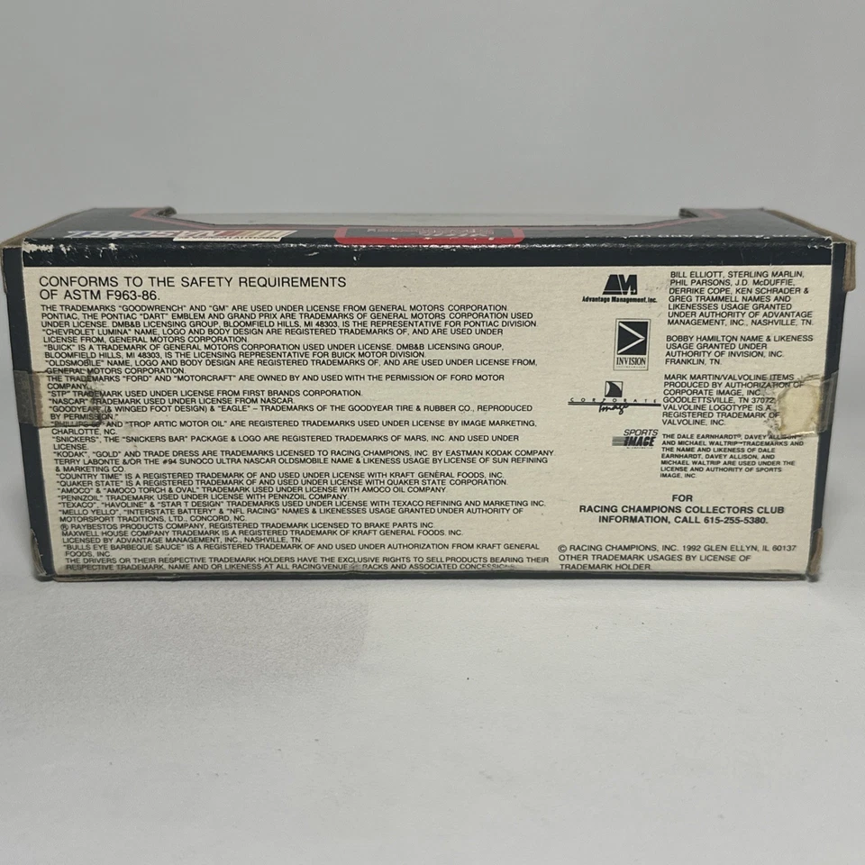 Racing Champions #33 Harry Gant 1/43 Oldsmobile nuevo en caja NASCAR 1992 Foto 3 de 4