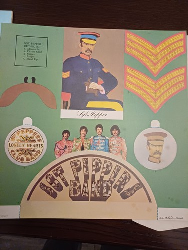 THE BEATLES Sgt. Pepper's Lonely Hearts Club Band Album LP Parlophone PCS 7027 - Picture 11 of 11
