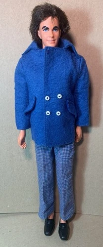 Vintage 1973 Mattel MOD HAIR KEN Doll  #4224 in Towne Turtle