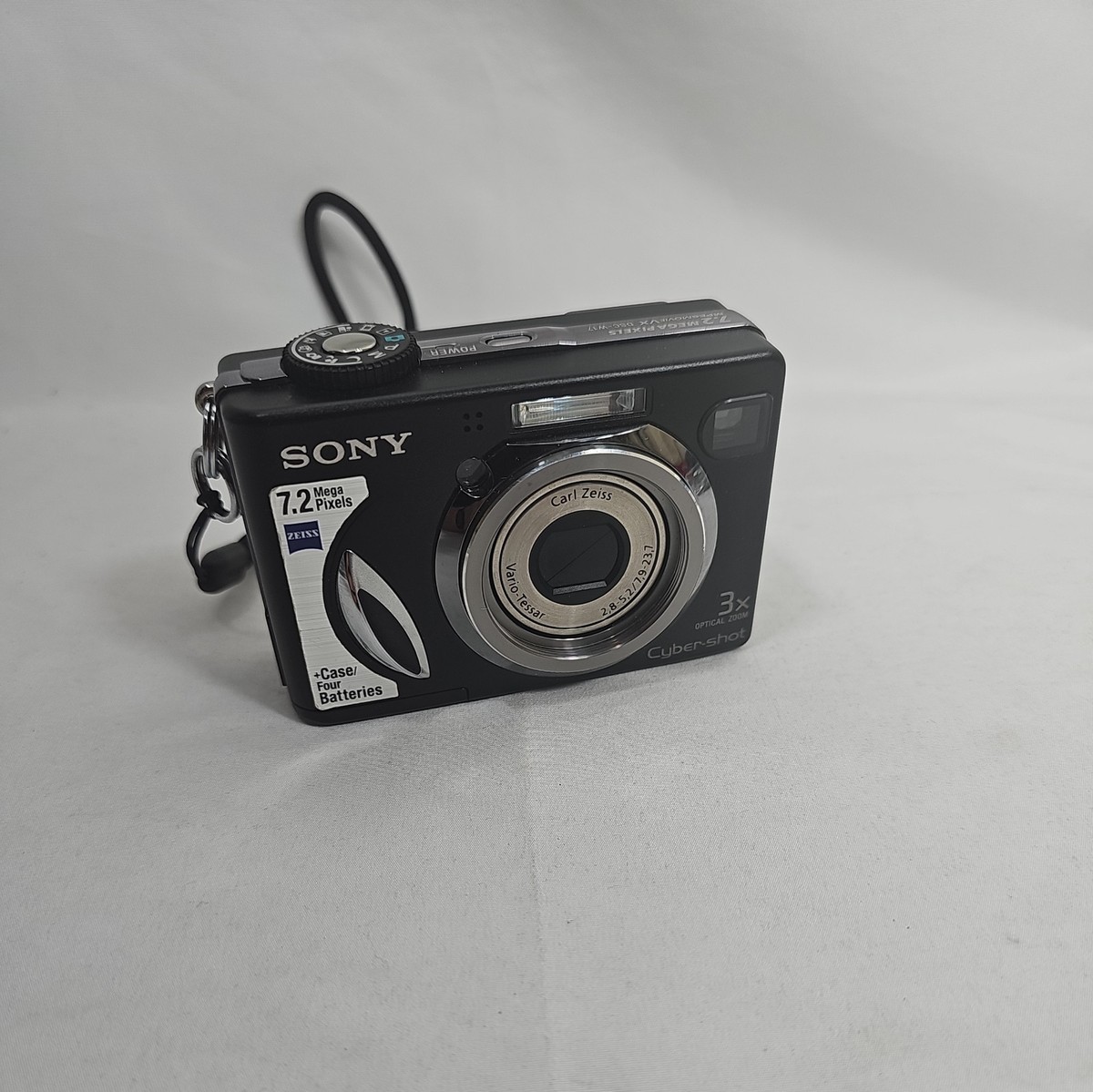 SONY Cyber-shot DSC-W1・512MBメモリ付 Sony Cyber-shot DSC-W17 7.2MP Digital Camera - Black for