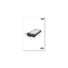 Filtre d'habitacle Citroen C5