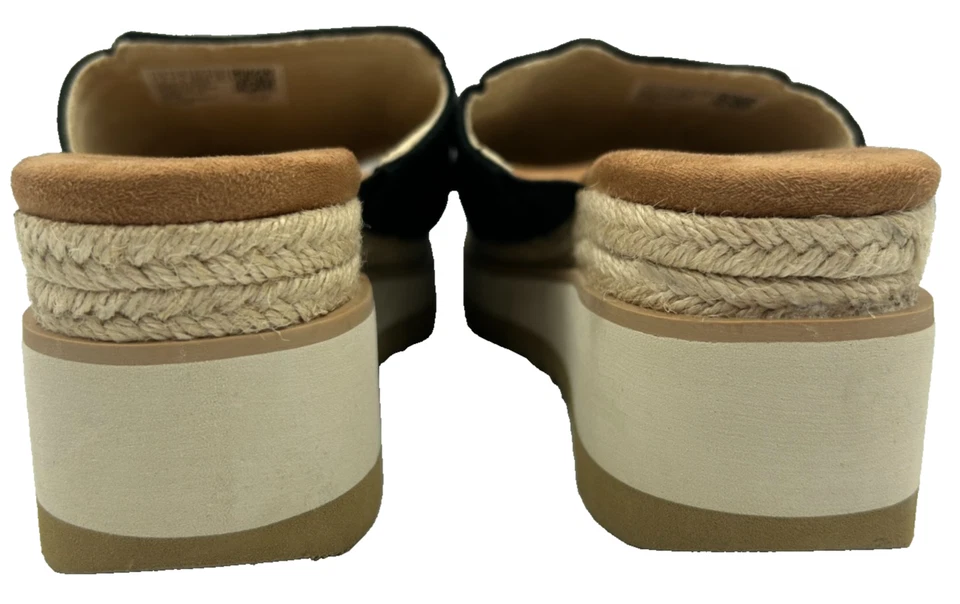 Sandalias Toms para mujer Adria plataforma sin cordones negras/marrones talla: 10 152 L Foto 4 de 4