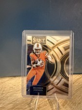 Brandon Johnson Premier Level 2023 Select Football Card #189 Denver Broncos