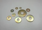 Washers Yellow Zinc Plated M4 - M20 Large Diameter DIN 9021 Many Sizes