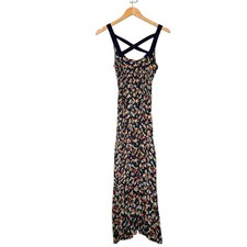 Quiksilver Maxi Floral Tank Dress Womens Smal...