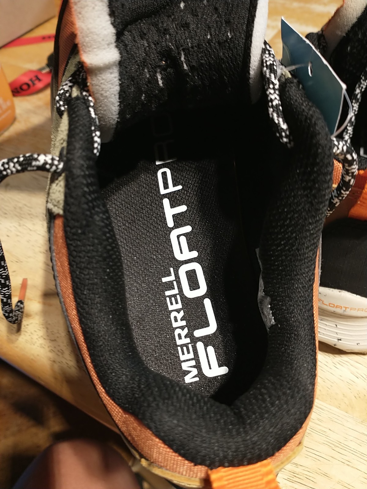 Scarpe da trekking Merrell da uomo Speed Solo taglia 7 Vibram FloatPro Rock Plate J004459