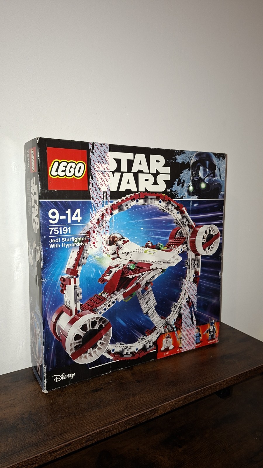 Lego Star Wars Jedi Starfighter Hyperdrive 75191 jeu de construction briques espace