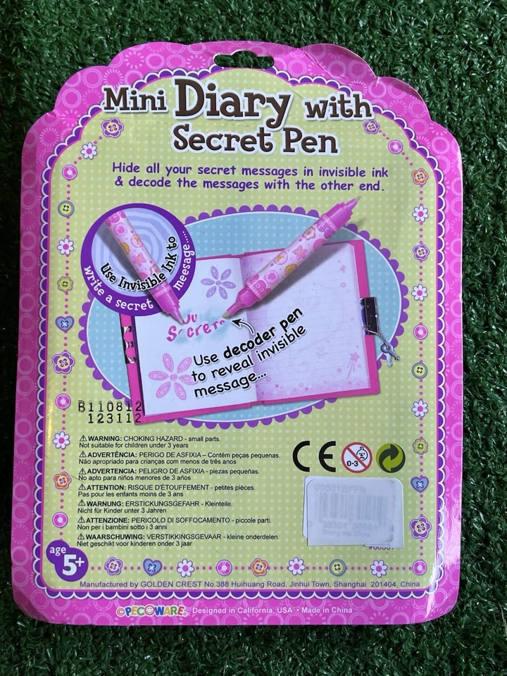 Mini Diary With Secret Pen - Image 3 of 3