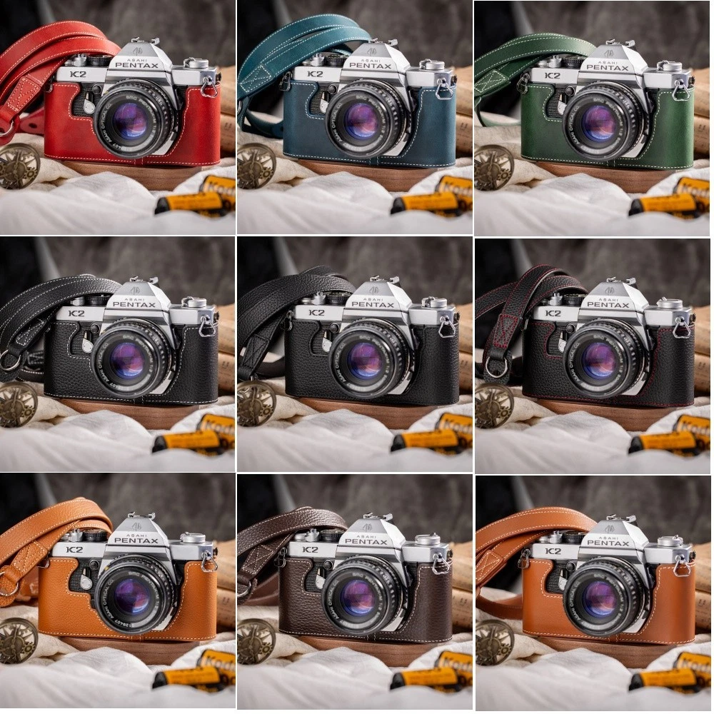 Leather Camera Cases, Bags & Covers for Pentax K for sale | eBay