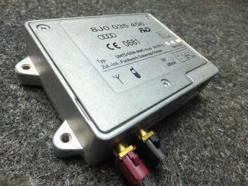 Audi Verstärker 2 Wege Signalverstärker Steuergerät Telefon  Handy 8J0035456