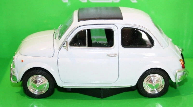 WELLY 22515 - Fiat 500 Nuova 1:24 Echelle Die sous Pression Modèle T48 Post - Photo 3/4