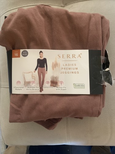 Serra Ladies Premium 5 Pocket Zippered 