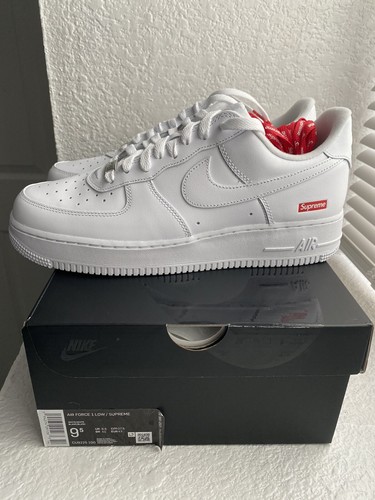 Supreme Nike Air Force 1 One Low White 