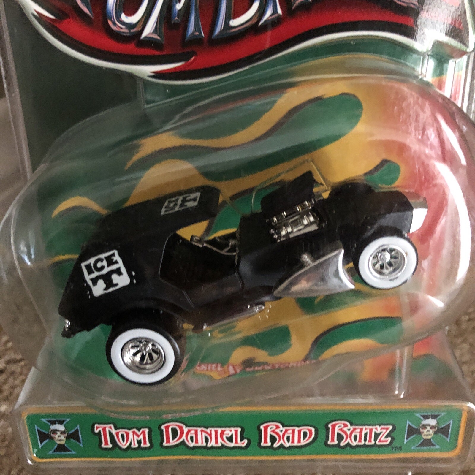 TOM DANIEL Ice “T” NEW/Factory Sealed Rad Ratz Toyzone RARE Black Color ...