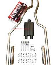 Truck Dual Exhaust W Flowmaster 44 Fits 99-08 Chevrolet Silverado Gmc Sierra