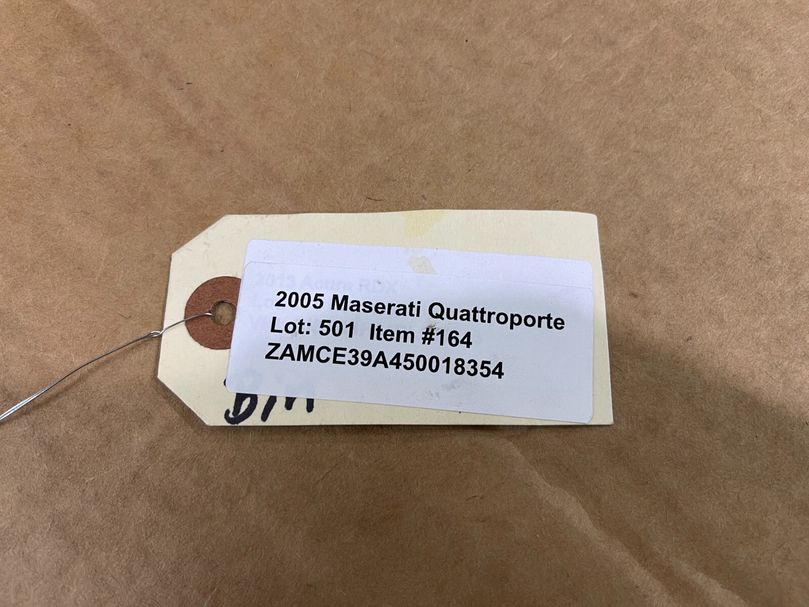 05-08 MASERATI QUATTROPORTE M139 RADIATOR ENGINE COOLING FAN LOT501 OEM