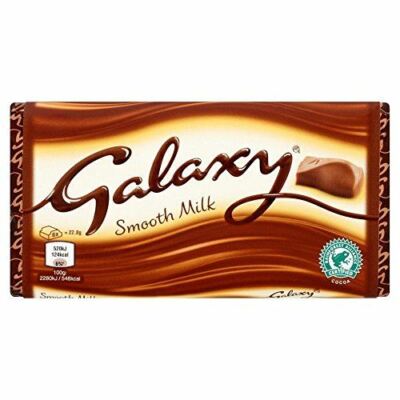 Galaxy Milk Chocolate Block - 114g - 4er Pack (114g x 4)