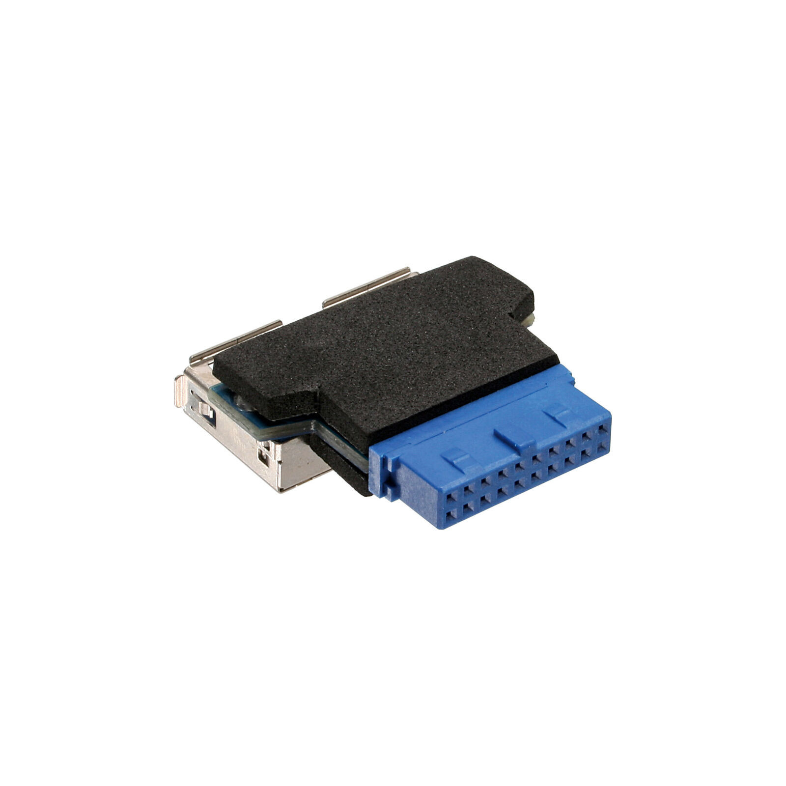 InLine Adattatore USB 3.0 2x Type-A femmina a IDC 19pin maschio per scheda madre