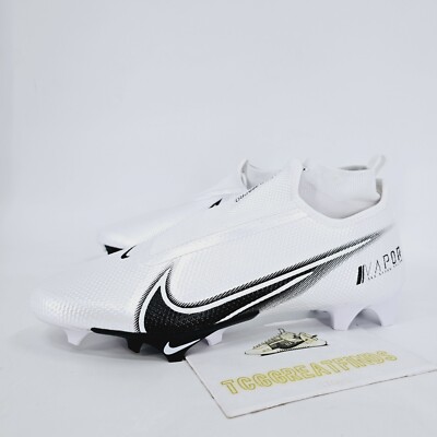Nike Vapor Edge Pro 360 Mens Size 13 White Football Cleats Flywire Dynamic  NEW