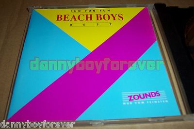 Beach Boys Fun Fun Fun Best Of Germany EMI Sonopress CD Audiophile Zounds