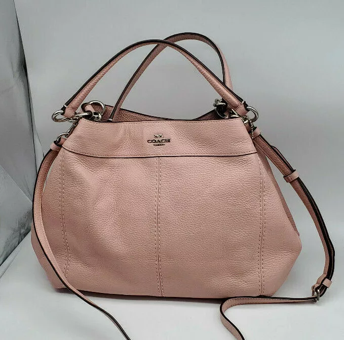 Coach Small Lexy Shoulder Bag F28992 Pink Petal Coach Small Lexy Shoulder Bag F28992 Pink Petal
