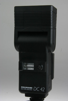 Cullmann DC42 TTL Blitzgerät SCA dedicated #26347 mit x-Kontakt Schuh