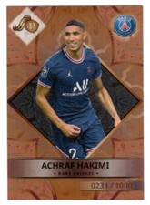 PANINI Football Cards Ultra Premium Ligue 1 #122 HAKIMI Paris Bronze 0231/1000