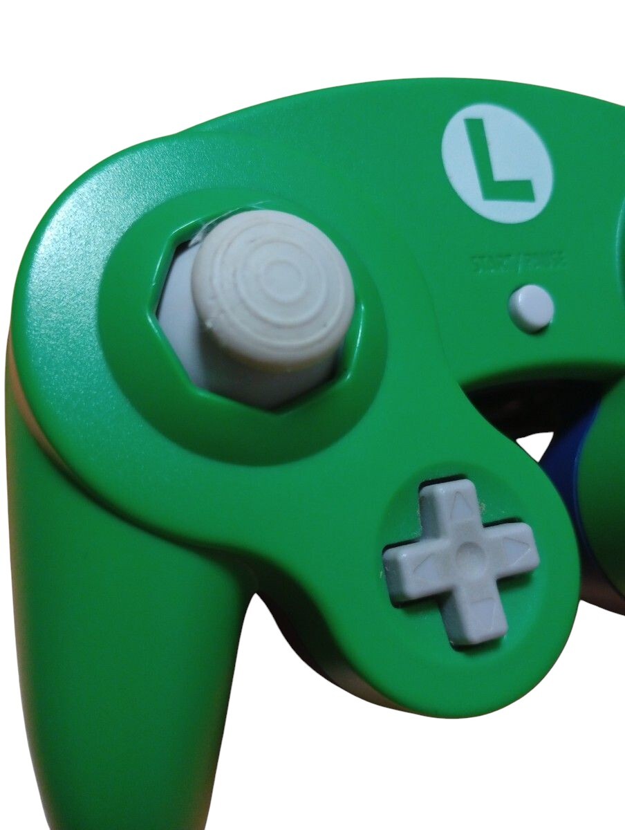 Nintendo ゲームキューブ コントローラー ルイージ Club Nintendo Official Limited Luigi Green Blue Gamecube