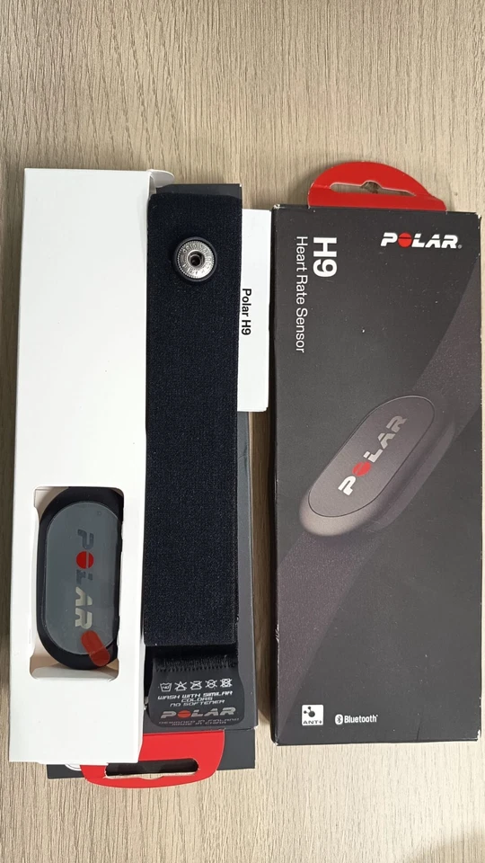 SW-0125 Polar H9 Herzfrequenz-Sensor - ANT +/Bluetooth Gr.M-XXL SW B-WARE - Bild 2 von 2