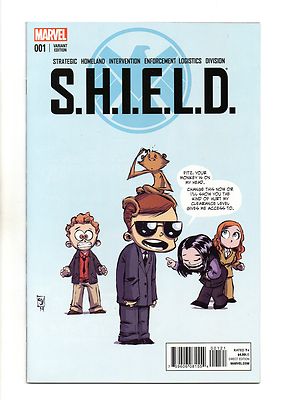 S.H.I.E.L.D. Vol 3 No 1 Feb 2015 (NM) SHIELD, Skottie Young Variant Cover