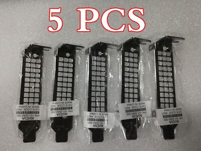5PCS Low Profile Bracket for Nvidia Tesla P4 M4 T4 GPU Video Graphic Card