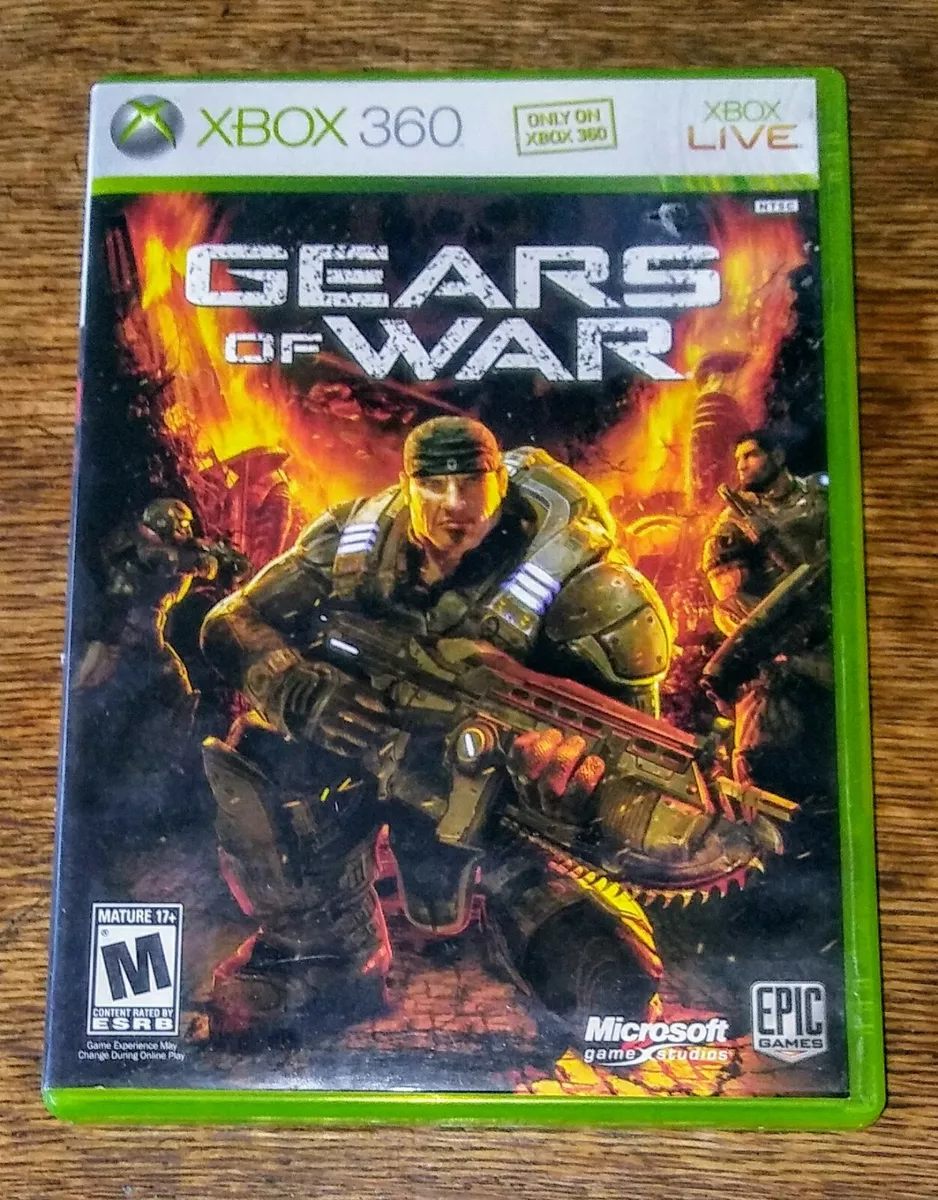 Console Xbox 360 Slim Edição Limitada Gears Of War (SEMINOVO