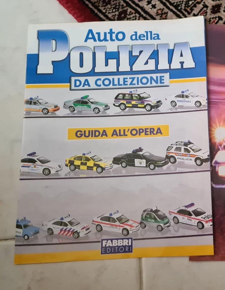 AUTO DELLA POLIZIA FABBRI IN BLISTER 1:43 a scelta CON FASCICOLO ABBINATO CVGIA - Immagine 2 di 4