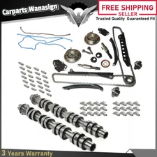 5.4L Triton Camshafts Rocker Arms Timing Chain Kit For Ford Lincoln F150 04-08